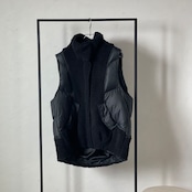 【受注予約:9月下旬入荷予定】teddy mix Puffer Vest/black