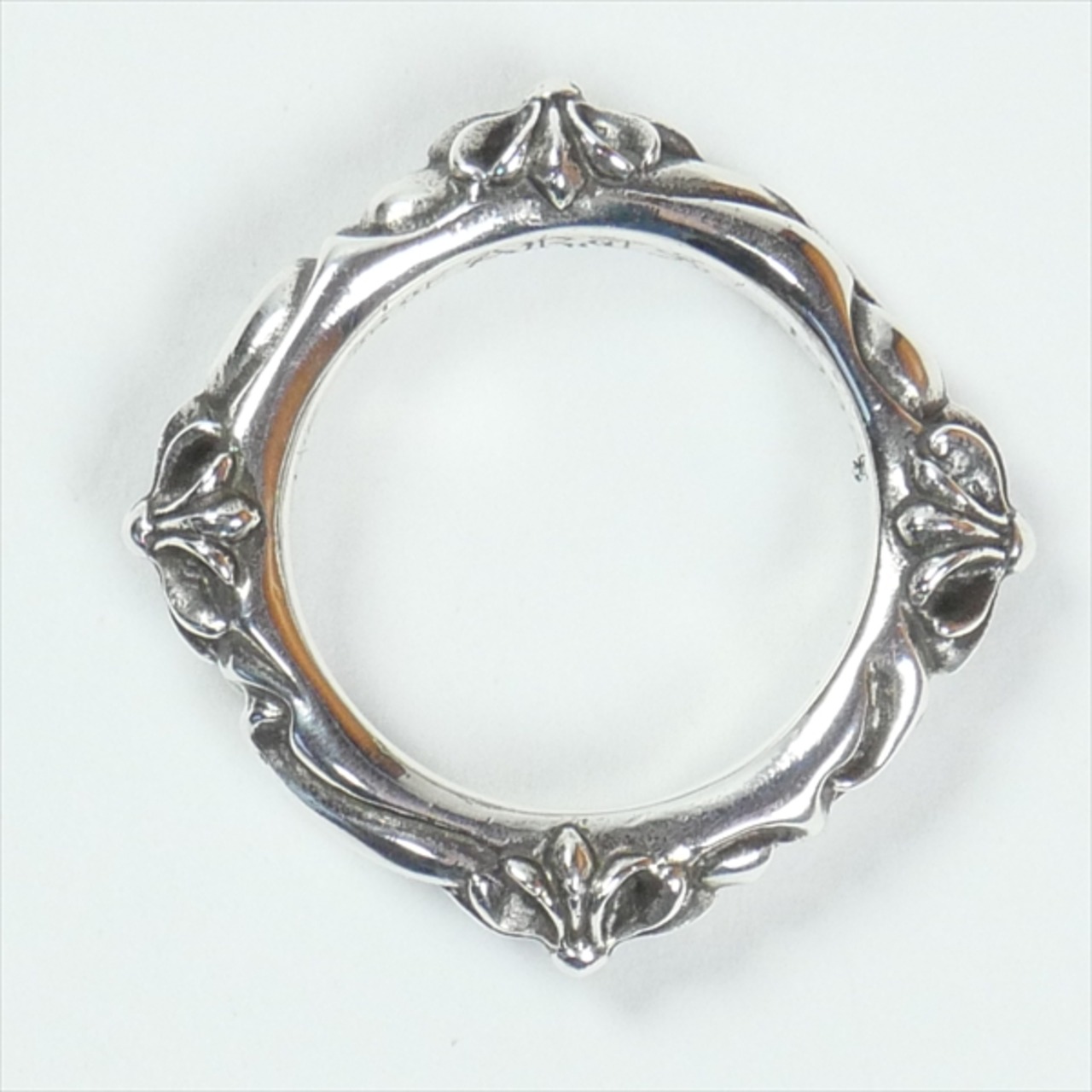 Size【16号】 CHROME HEARTS クロム・ハーツ SBT BAND RING リング 銀 