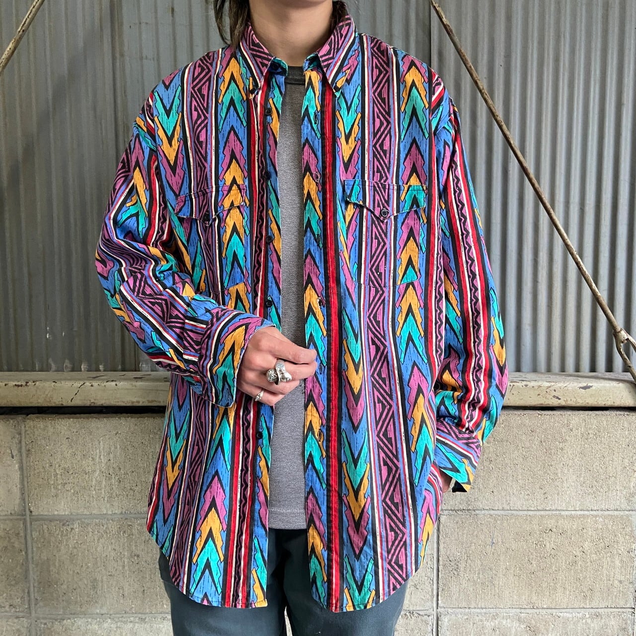 希少】ladmusician 美品✨ 20AW 花柄 バナナ柄 パジャマシャツ 【公式 