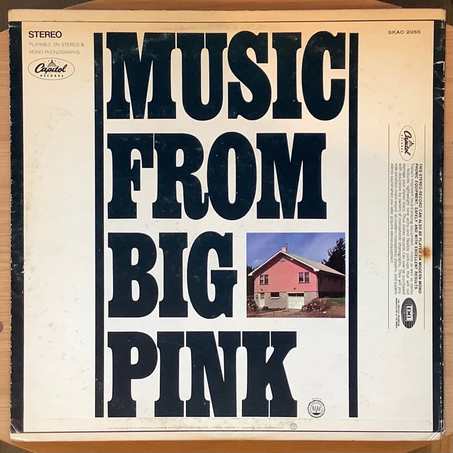 THE BAND / MUSIC FROM BIG PINK | Plastic Soul Records