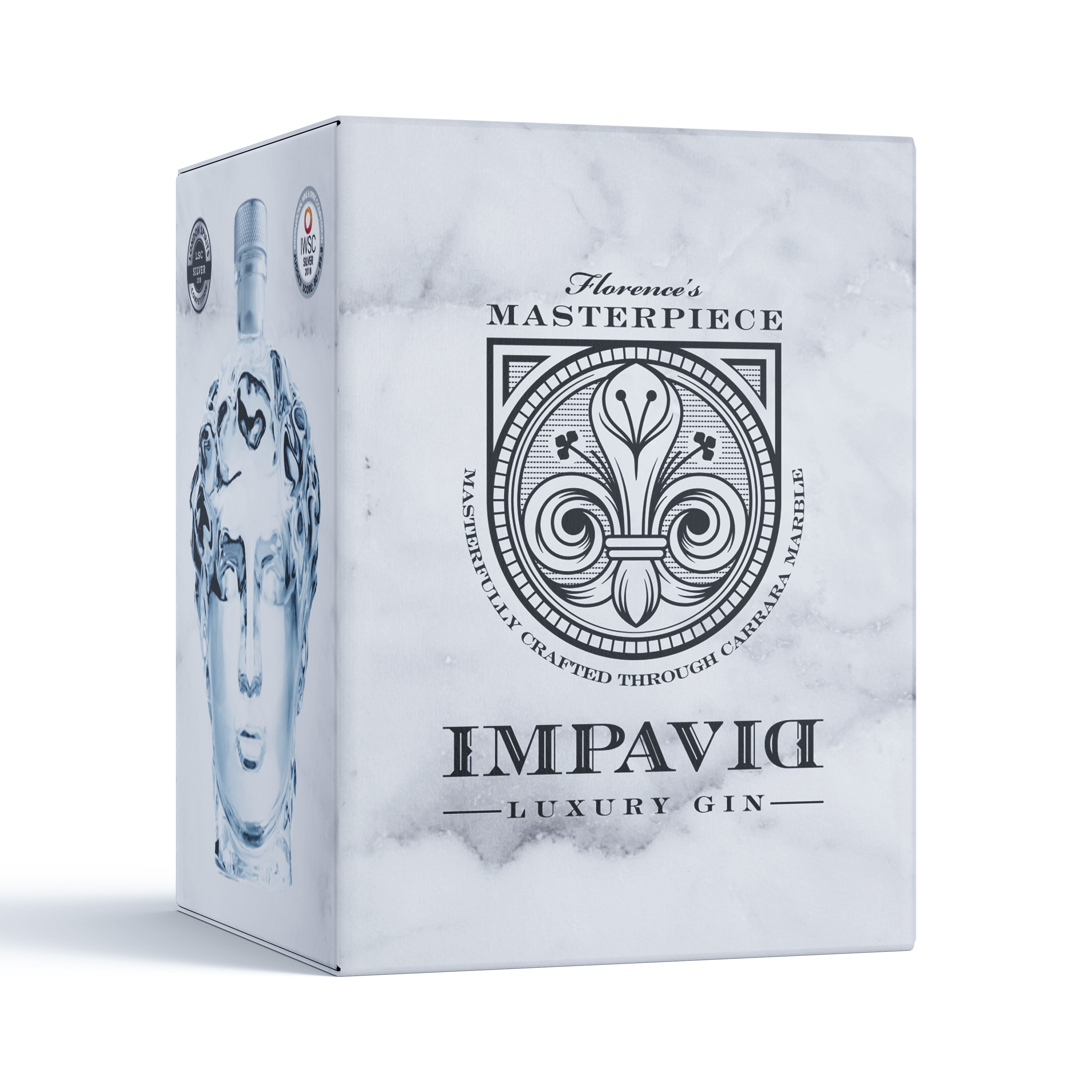 入荷しました!!)インパヴィッドジン - ミケランジェロのダヴィデ像に包