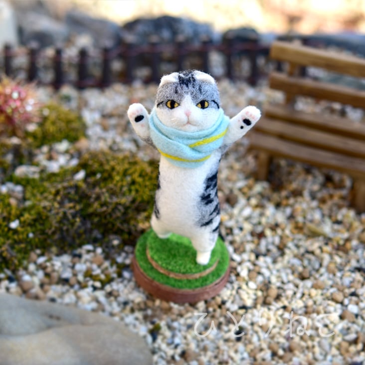 猫ズ】赤べこはちわれ【一点モノ】 | ネコノ森