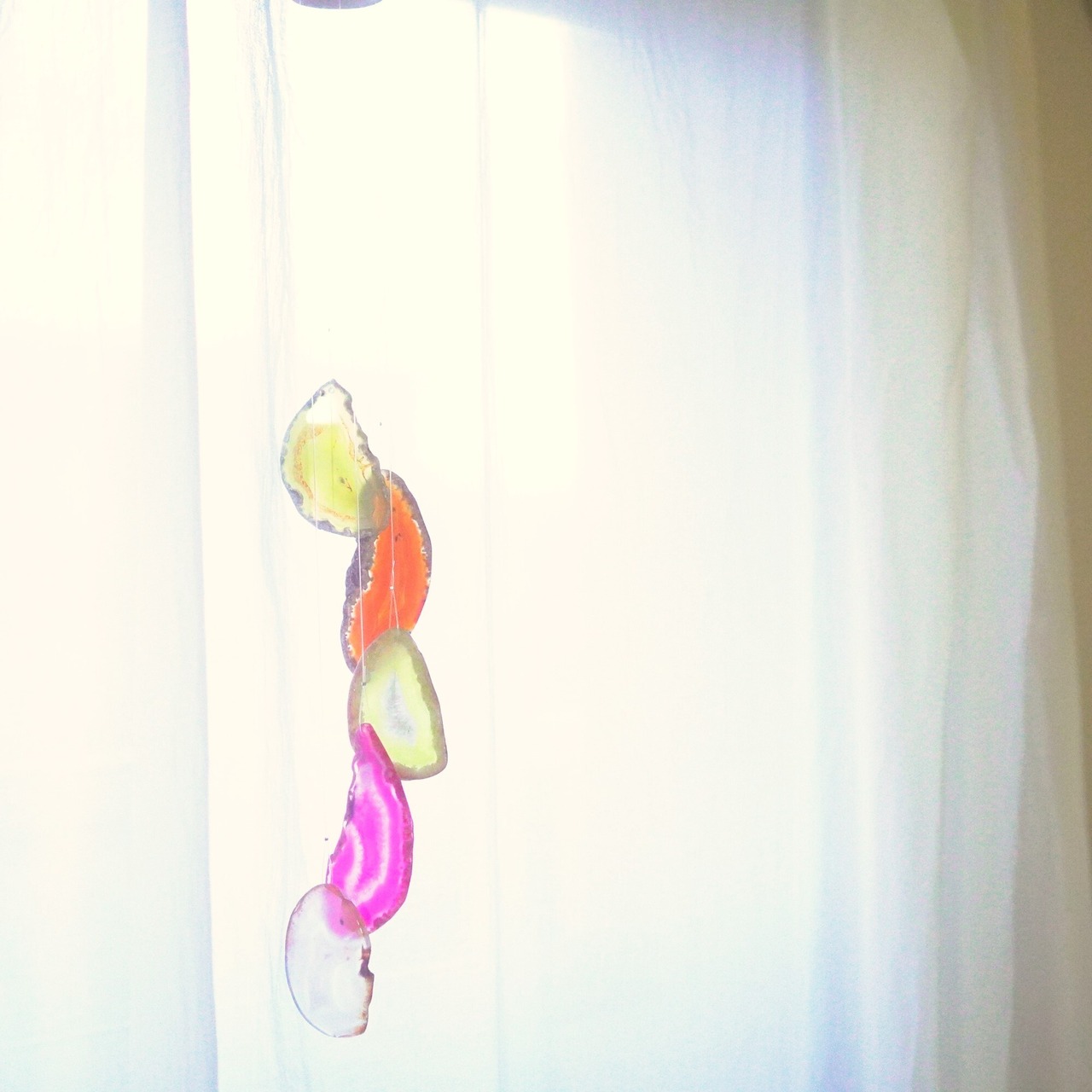 Tropical Fruits 04 - アゲートヒーリングチャイム / Agate Sun Catcher Wind Chime 935