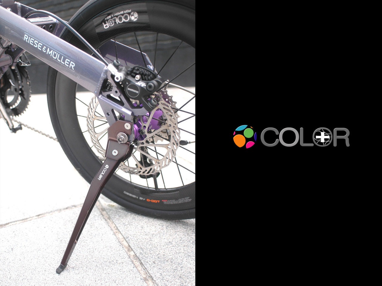 ColorPlus 20inch キックスタンド for new birdy (Color)
