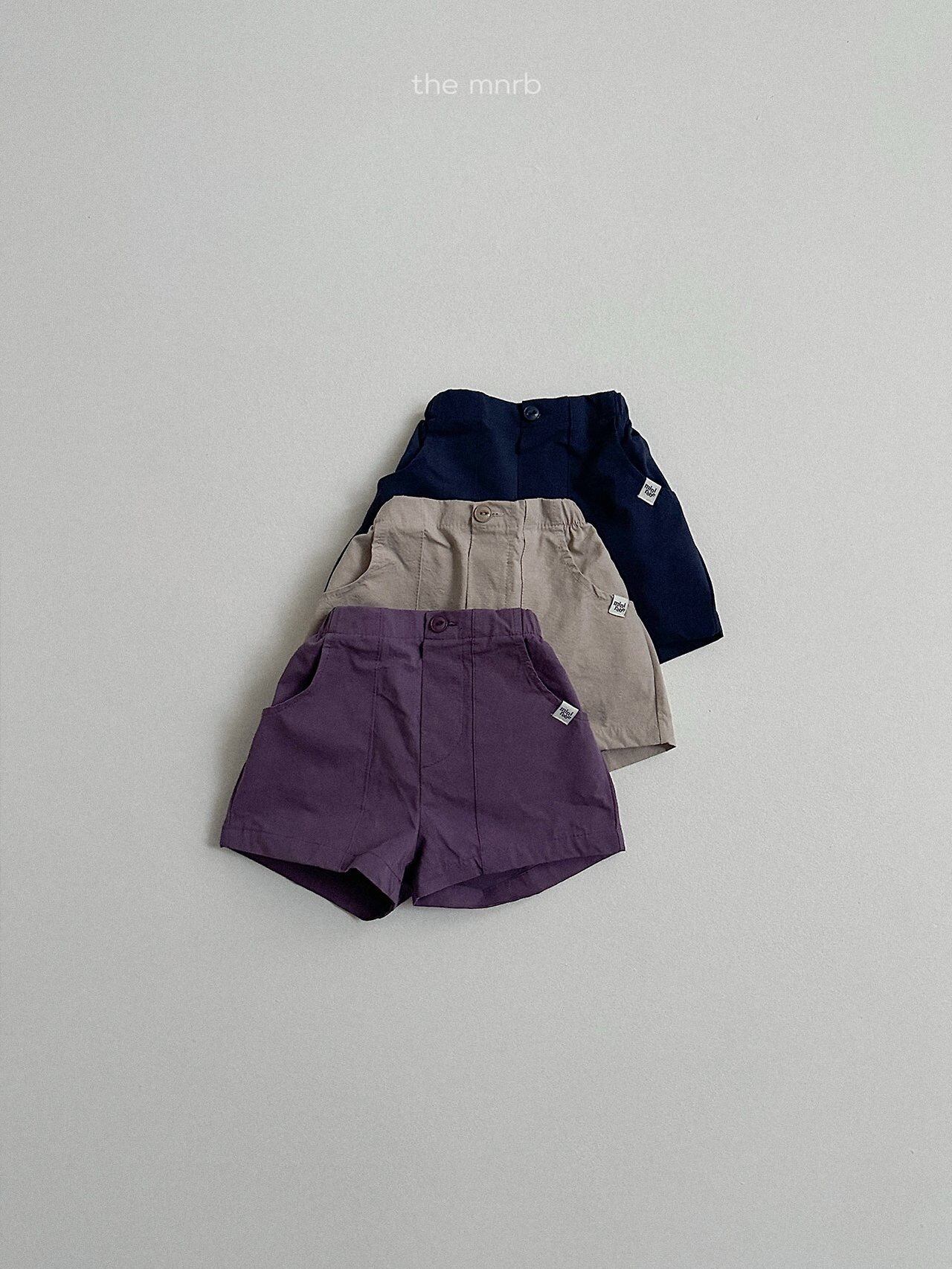【早割予約】twill short pants / minirobe