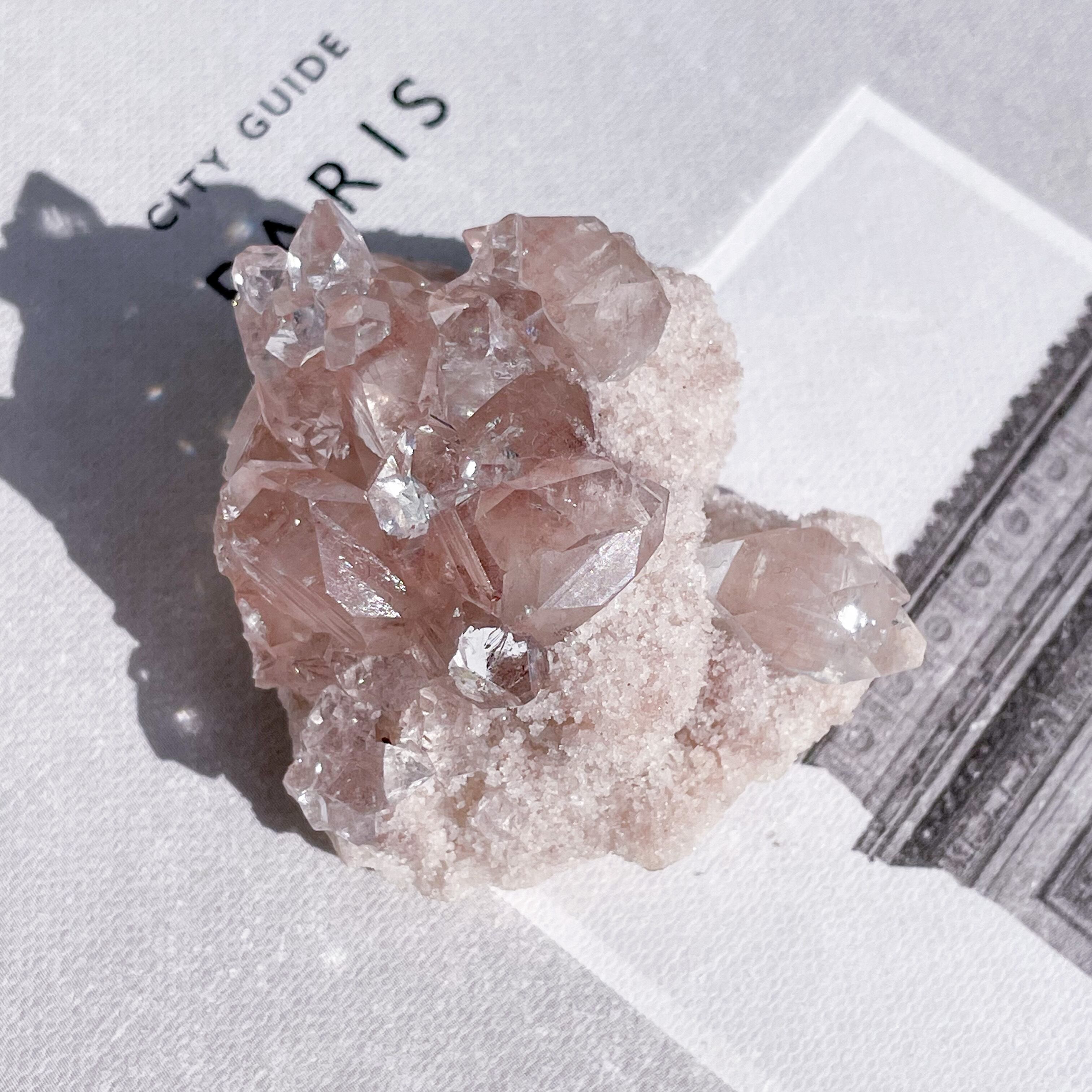 Top Quality Pink Apophyllite 17 ✧ ピンクアポフィライト