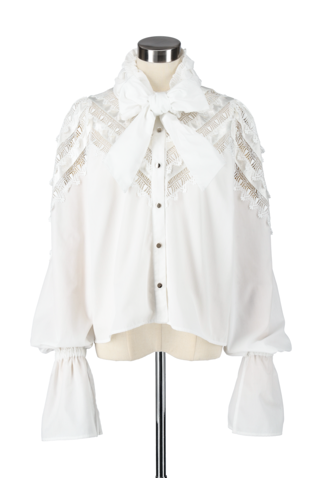 Bow tie blouse