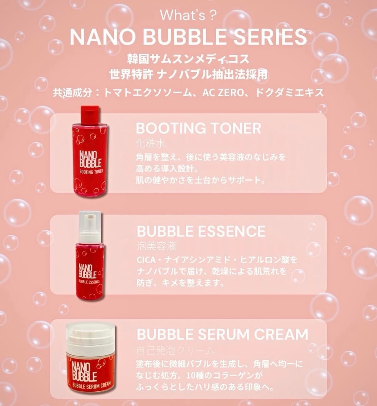 ニキビ毛穴くすみ】ナノバブル ブースティングトナー(化粧水) | 美肌1