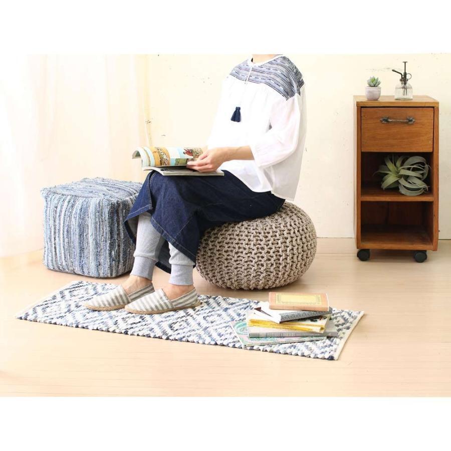 モロッコ プフ pouf アジラル オットマン クッション ラグ 136 【公式