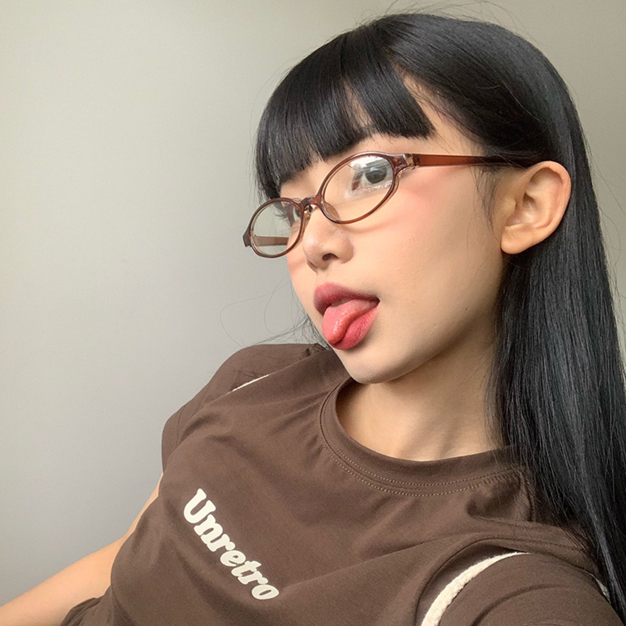 LUDIAN古着屋のアニメおしゃれメガネ 3s