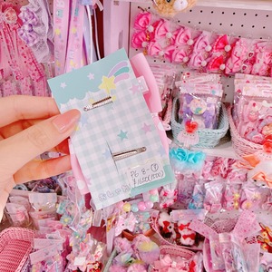 【P6】8-7ツインリボンヘアクリップ