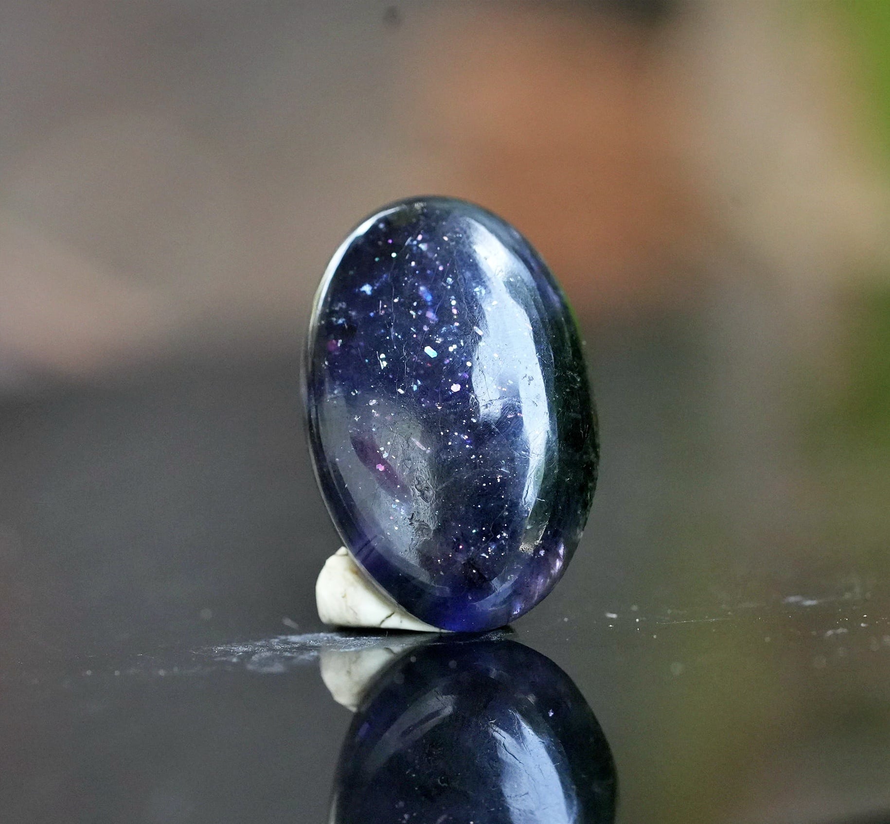 アイオライトサンストーン 21×14mm 煌めき 12ct s1646 | Funky garuda