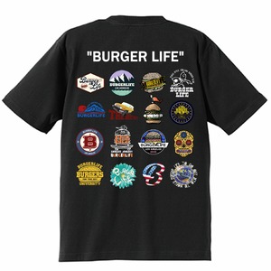 BURGER LIFE LOGO T-shirt　（ブラック）