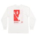 AALIYAH NAILS DID L/S TEE - WHITE