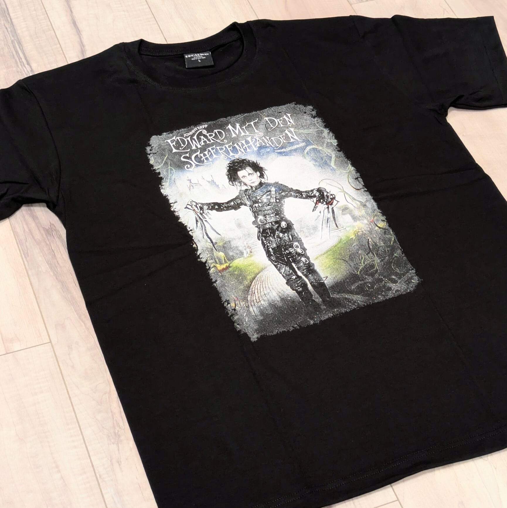 【 Edward Scissorhands / シザーハンズ 】  Edward Scissorhands ( シザーハンズ )  映画Tシャツ / Tシャツ〚アメリカン雑貨 アメトイ〛