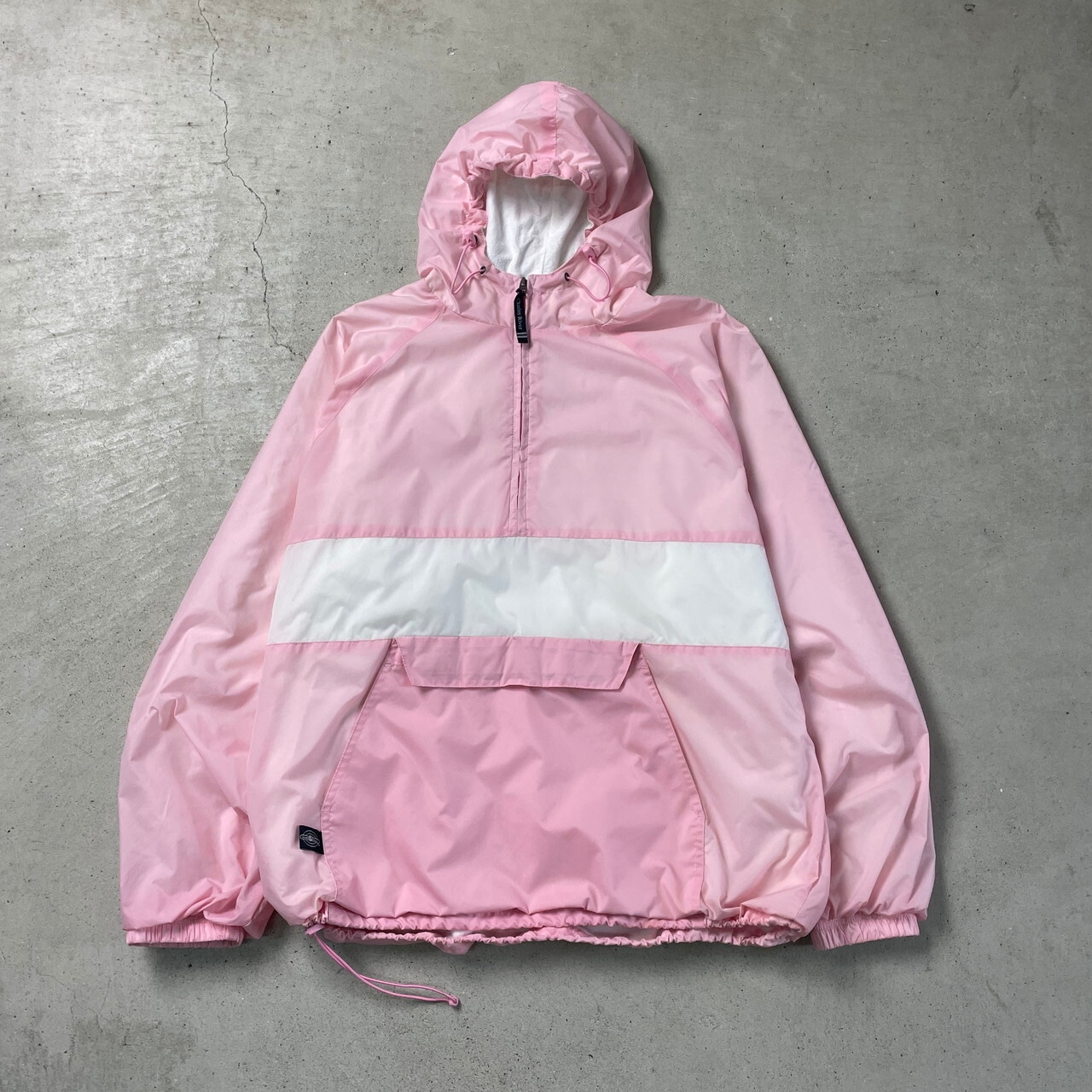 CHARLES RIVER APPAREL アノラックパーカー ハーフジップ メンズL 古着 