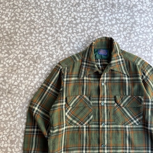 PENDLETON / 70’s Wool Board Shirt size M