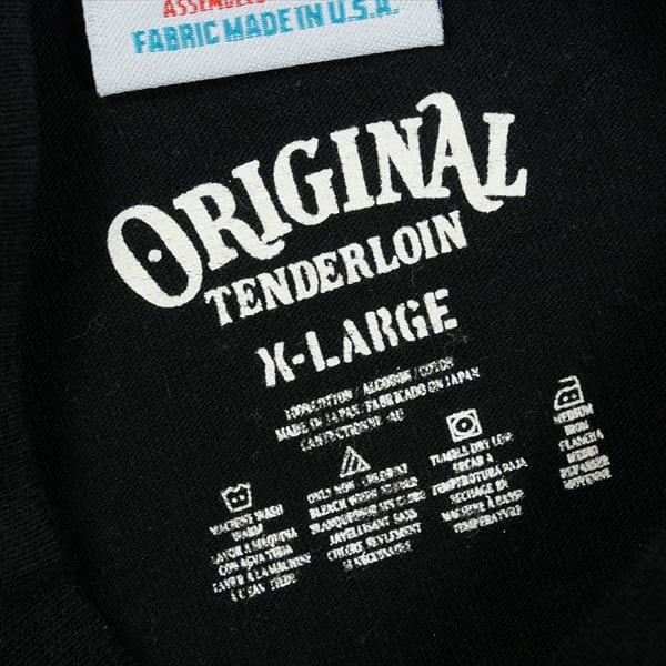 Size【XL】 TENDERLOIN テンダーロイン 直営店限定TEE L/S OT2 BLACK
