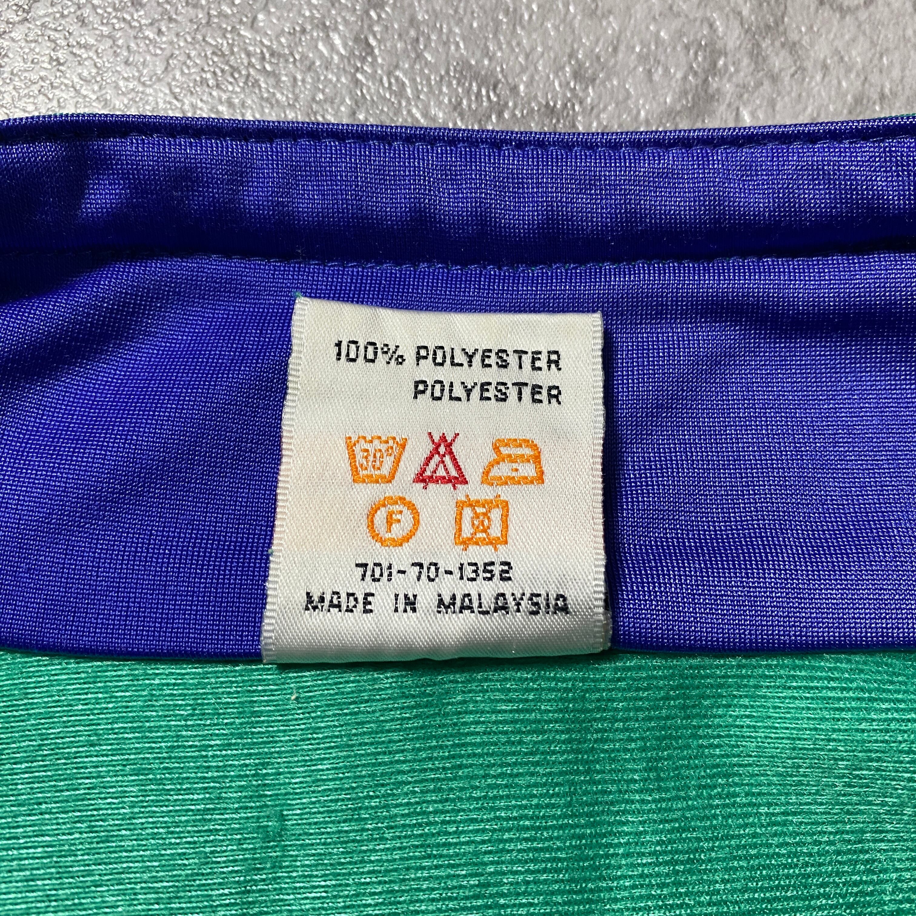 80's Old PUMA オールドプーマ 刺繍ワンポイント エメラルドグリーン