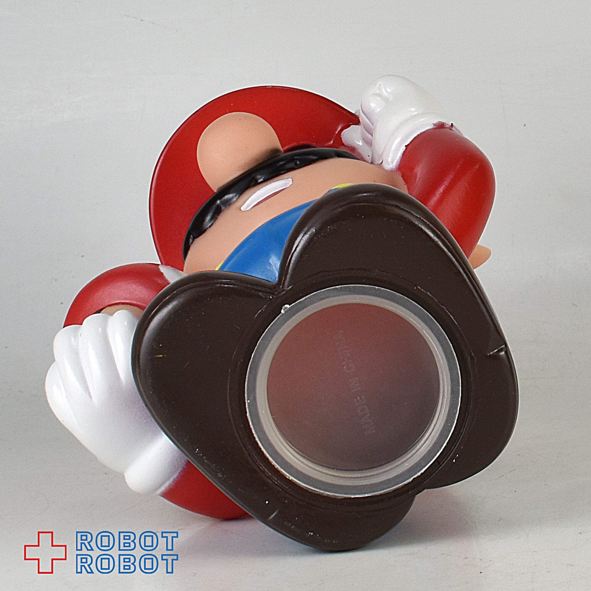 【お金持ちの人へ】マリオキノコ ニンテンドー スーパーマリオ キノコ持ち ソフビ貯金箱 | ROBOTROBOT