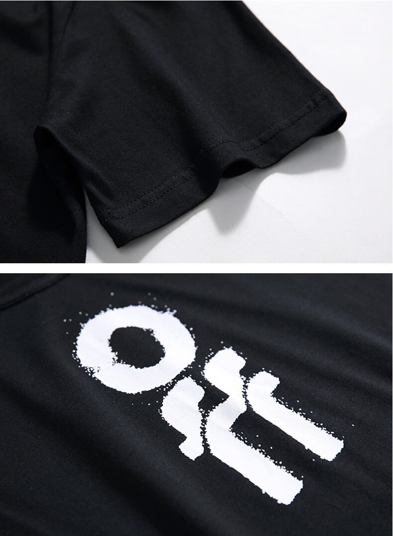 全2色 Tシャツ カットソー プリント カジュアル ストリート 