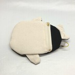 シャチ　パスケース｜とりさん工房ーかわいいハンドメイドポーチ