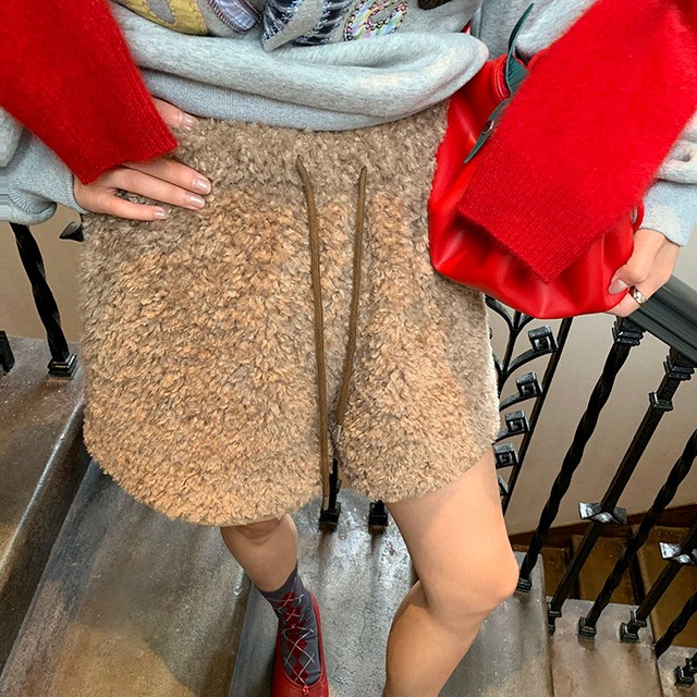 Boa drawstring shorts　2litr06110