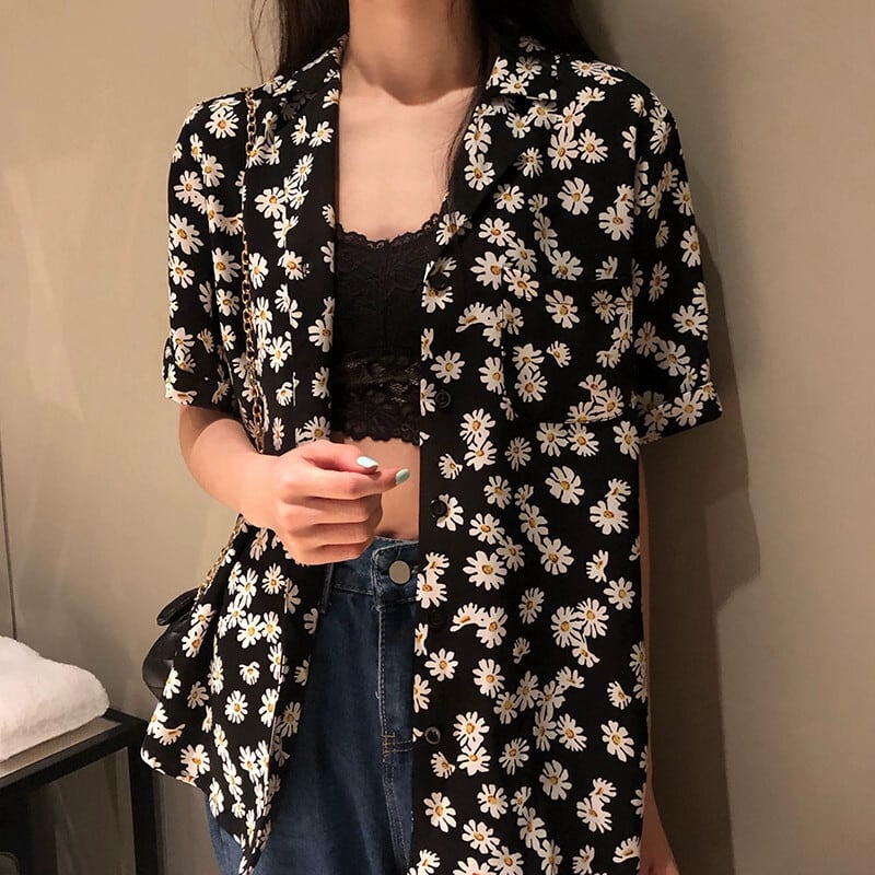 Deicy me couture花柄ブラウス Deicy me couture花柄ブラウス Deicy me couture花柄ブラウス DEICY