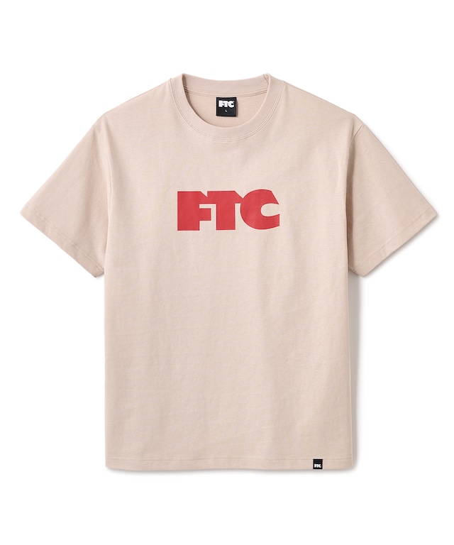 【FTC】FTC OG LOGO TEE - SAND