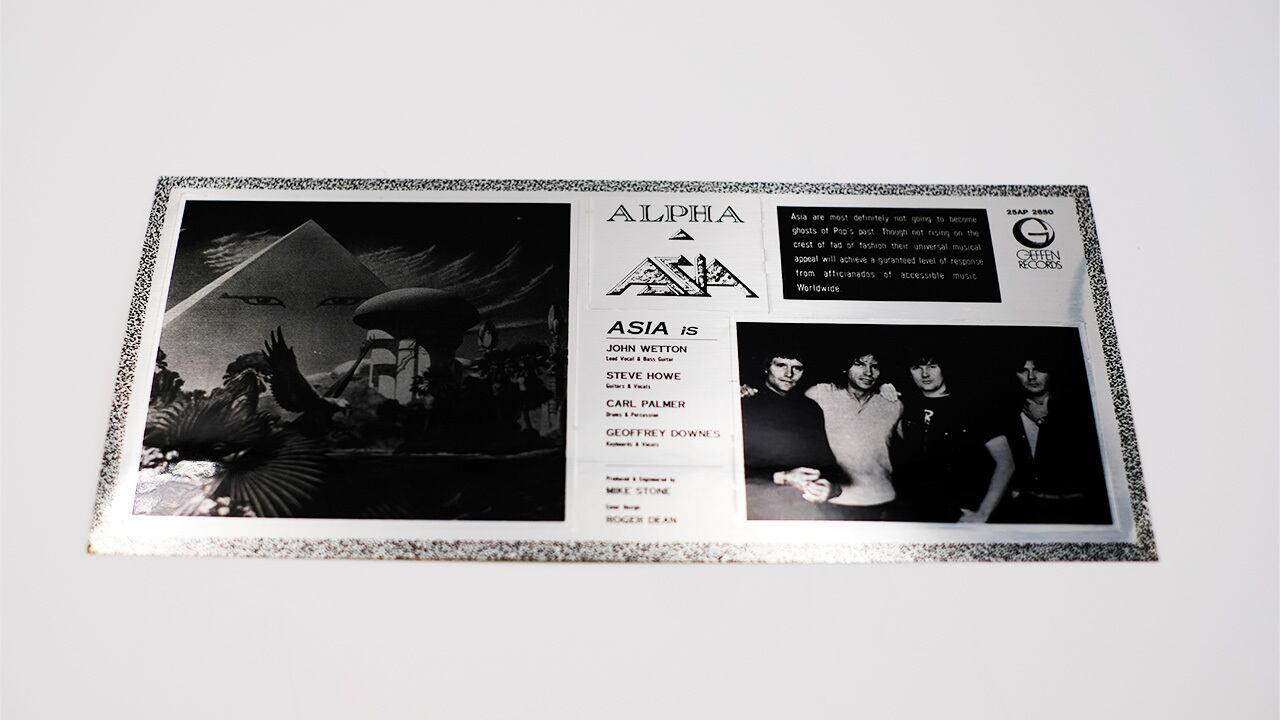 LP]Asia - Alpha | Newtown Records