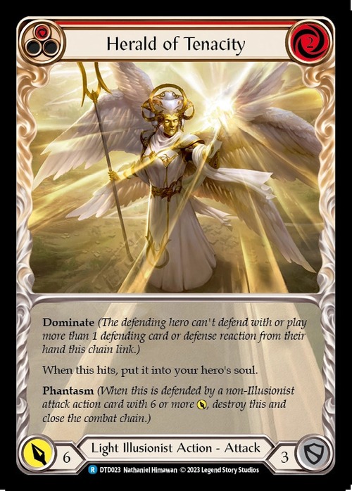DTD023【Light Illusionist】Herald of Tenacity(Red) 画像