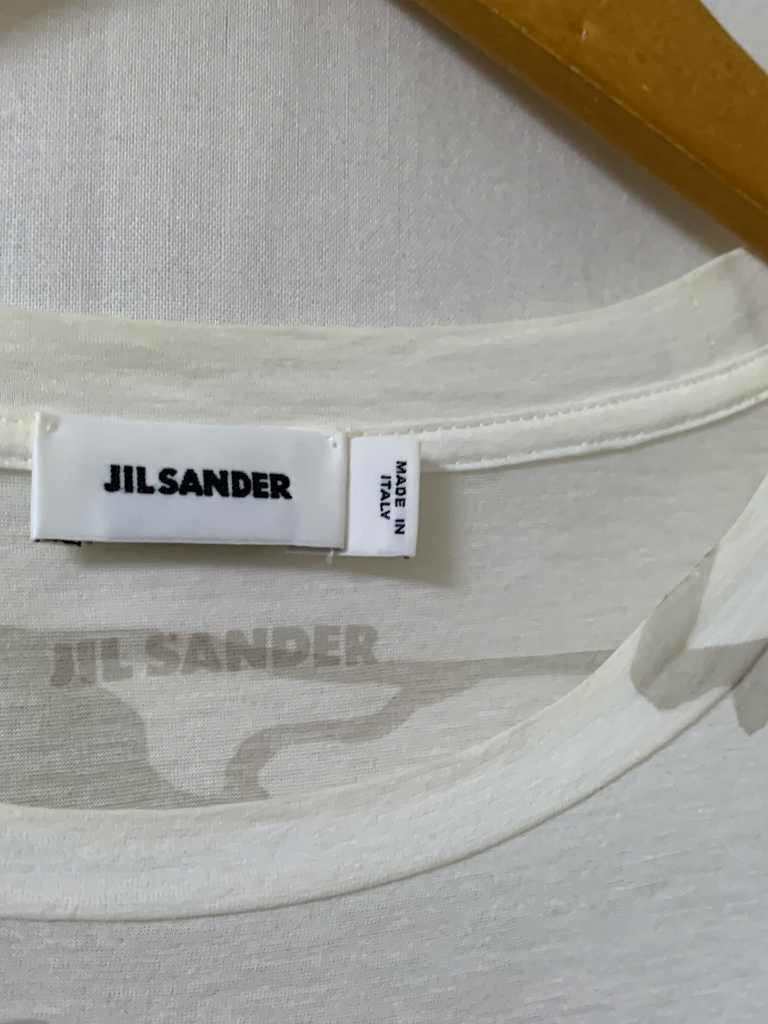 All Over Pattern Design Short Sleeve T-Shirt "JIL SANDER"