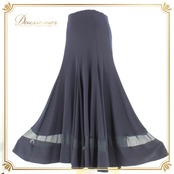 社交ダンス 衣装 スタンダード スカート レッスンウェア Legend Pro タカダンス ネイビー系 紺 練習着 レース シンプル 無地 フォーマル スカート丈 約86cm ウエスト 約34cm 伸縮性あり 上質 ダンス フォーマルウェア 練習用 スポーツウェア レディース 人気 トレーニング シンプルデザイン スタイリッシュ コーディネート 使いやすい おしゃれ レッスン用 体型カバー 柔らかい素材