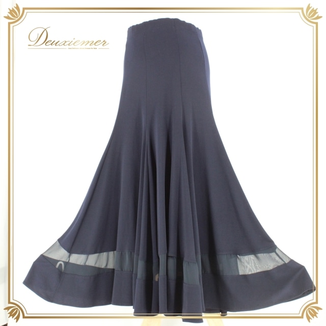 社交ダンス 衣装 スタンダード スカート レッスンウェア Legend Pro タカダンス ネイビー系 紺 練習着 レース シンプル 無地 フォーマル スカート丈 約86cm ウエスト 約34cm 伸縮性あり 上質 ダンス フォーマルウェア 練習用 スポーツウェア レディース 人気 トレーニング シンプルデザイン スタイリッシュ コーディネート 使いやすい おしゃれ レッスン用 体型カバー 柔らかい素材 社交ダンス 衣装 スタンダード スカート レッスンウェア Legend Pro タカダンス ネイビー系 紺 練習着 レース シンプル 無地 フォーマル スカート丈 約86cm ウエスト 約34cm 伸縮性あり 上質 ダンス フォーマルウェア 練習用 スポーツウェア レディース 人気 トレーニング シンプルデザイン スタイリッシュ コーディネート 使いやすい おしゃれ レッスン用 体型カバー 柔らかい素材