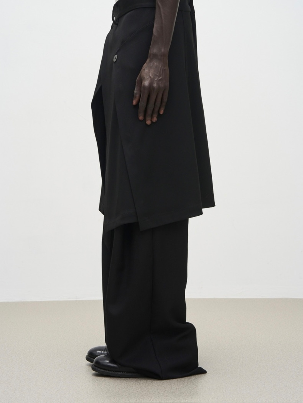 7440 37 1 Asymmetry Wrap Skirt