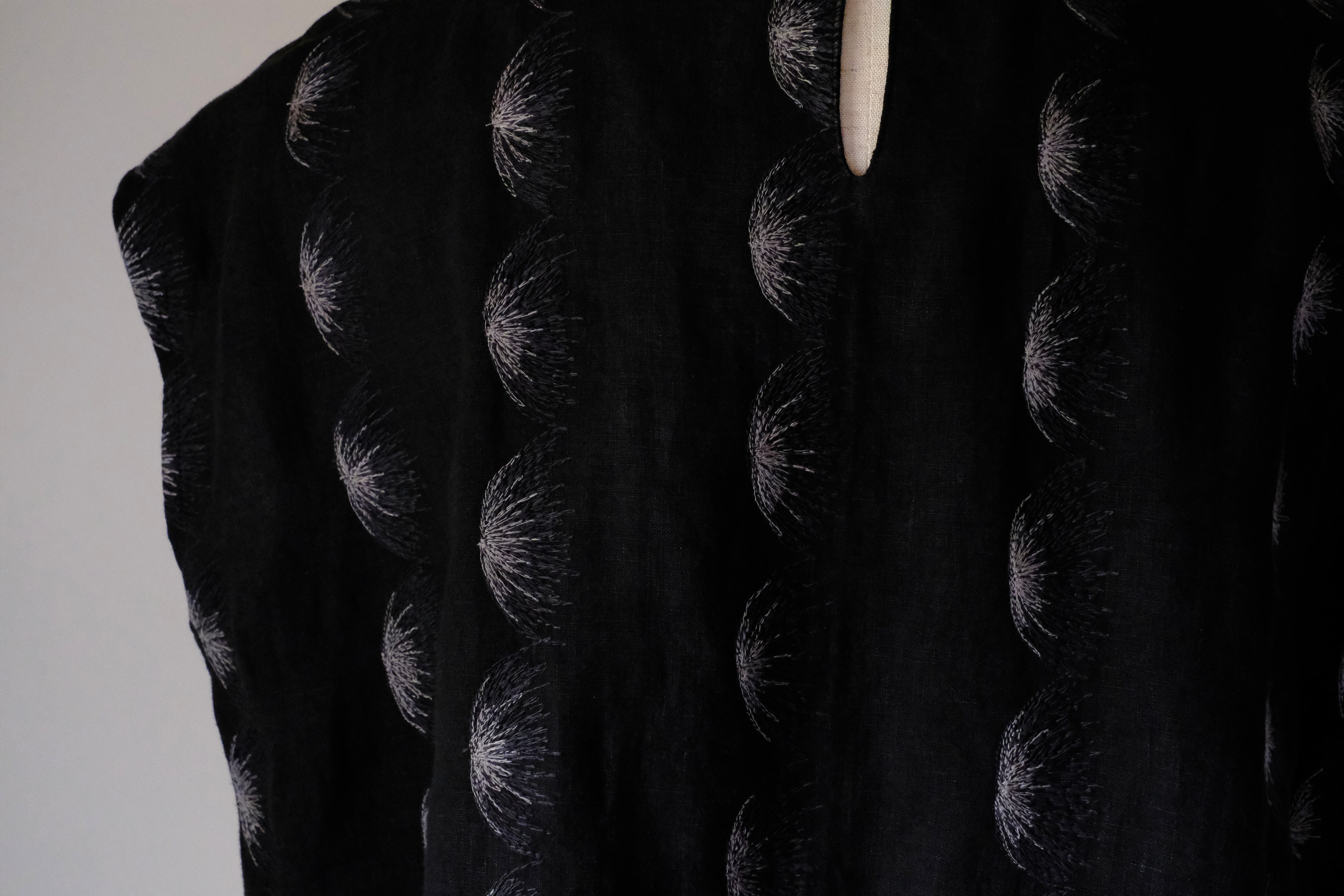 ノースリーブカットソー cl-128(ブラック)