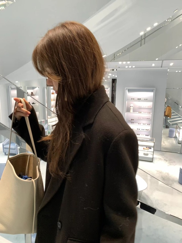 (OUNCE) HD tate cashmere coat /3color