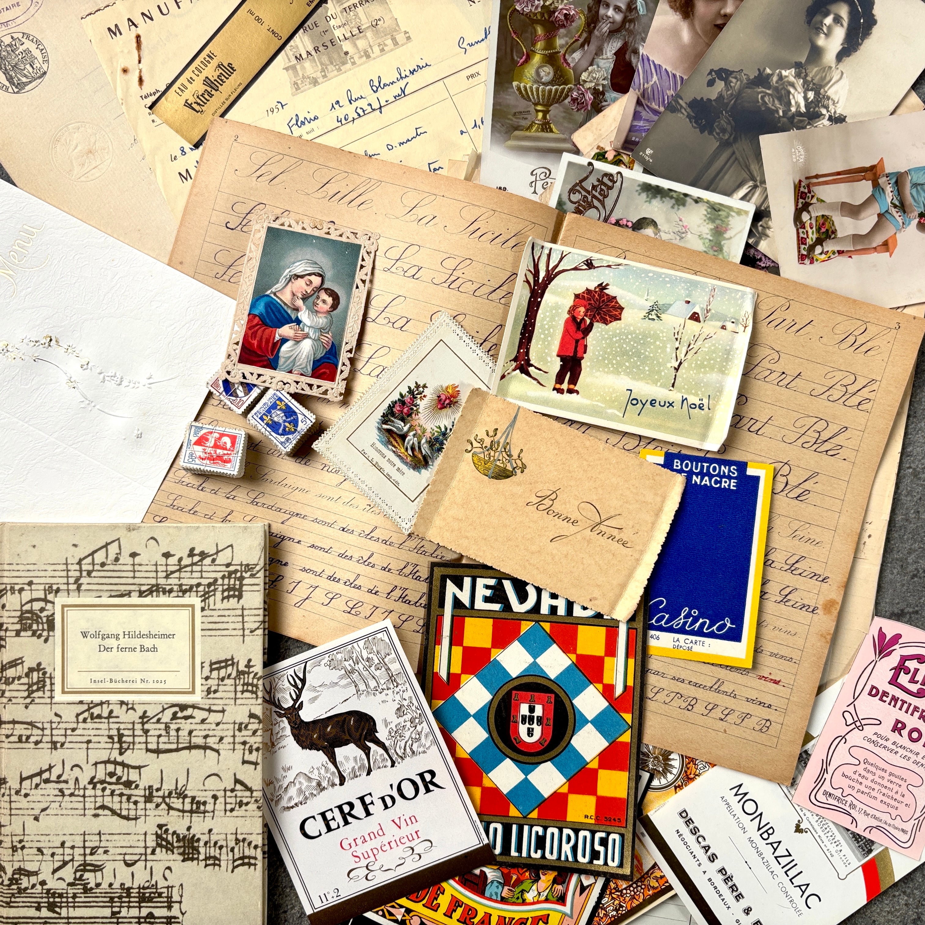 ヴィンテージ紙もの・VINTAGE PAPER・BOOK | べるりんのーと ANTIQUE