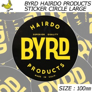 BYRD バード BYRD LOGO STICKER CIRCLE L ステッカー
