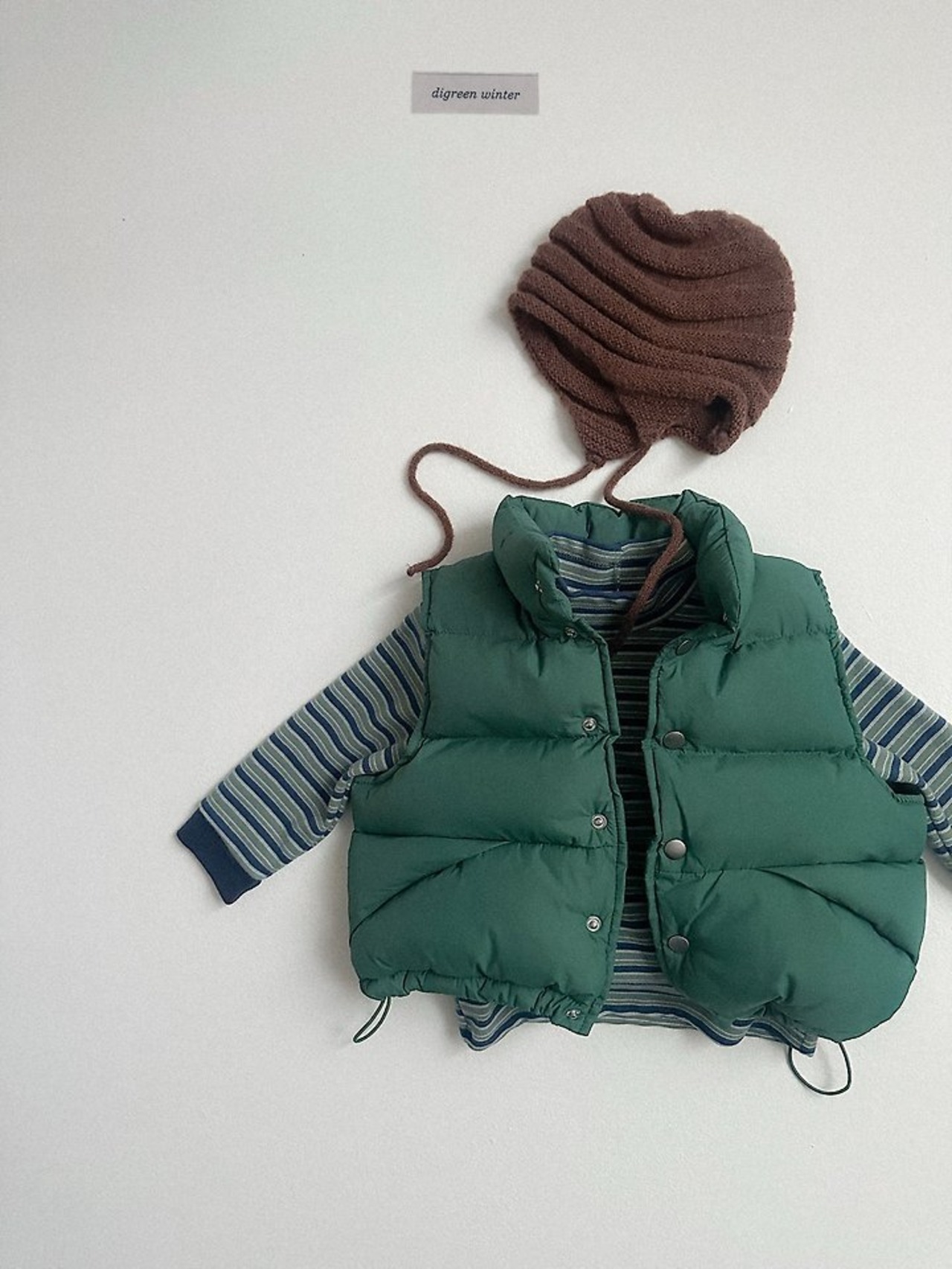 〖取寄〗韓国子供服 / 26winter / Digreen / ビビボンネット / キッズ / 冬服 *onesize*