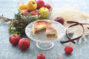 青森りんごバスクチーズケーキ