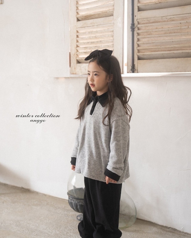 【 即納 】 2025冬新作 ANGGO アンコ 2色展開 チョコチップヘッドバンド (kids & bebe)