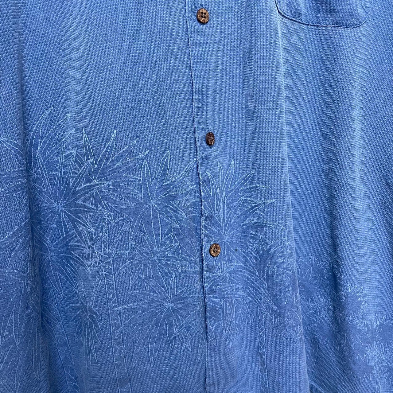 Uintage silk 半袖シルクシャツ XL シルク100% | 古着屋OLDGREEN