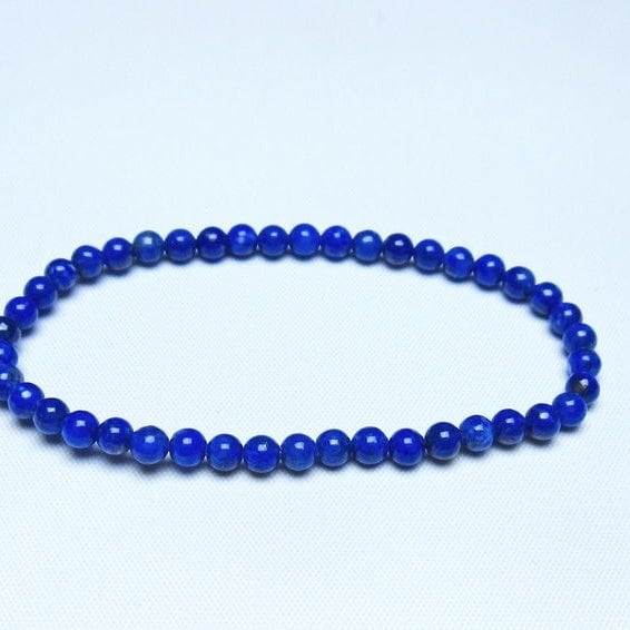ラピスラズリ ブレスレット 4mm 一点物 メール便可 [M便 1/10] 111-48366