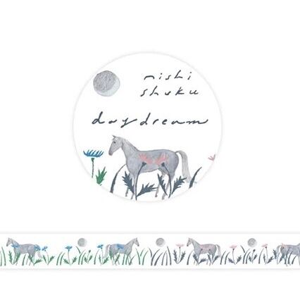 西淑 透明マスキングテープ <day dream>