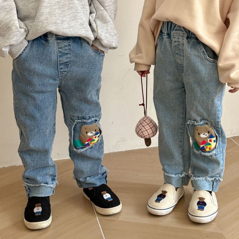 【BABY&KID】カトゥーンデニムパンツ