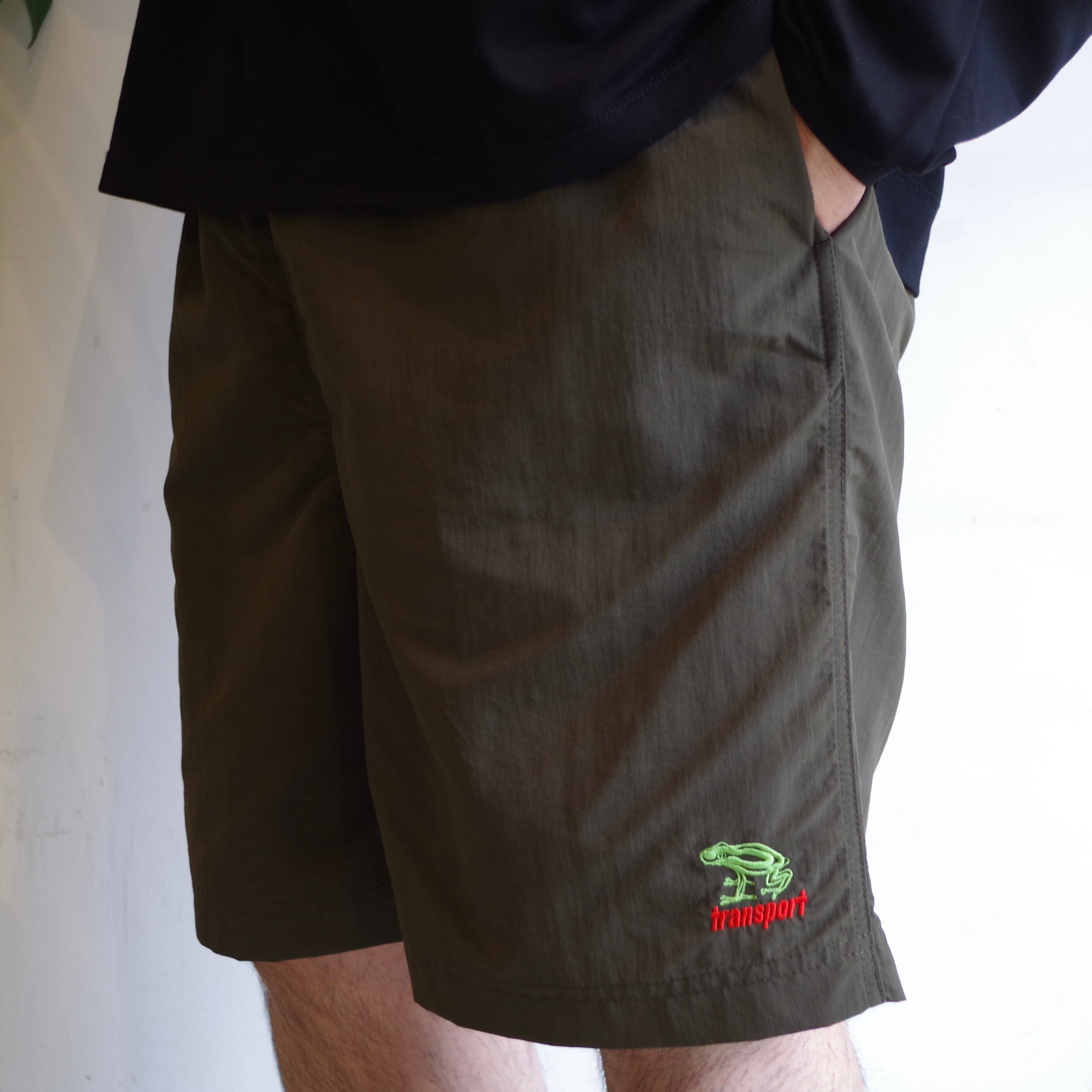 TRANSPORT FROG NYLON EASY SHORTS | 1F Store