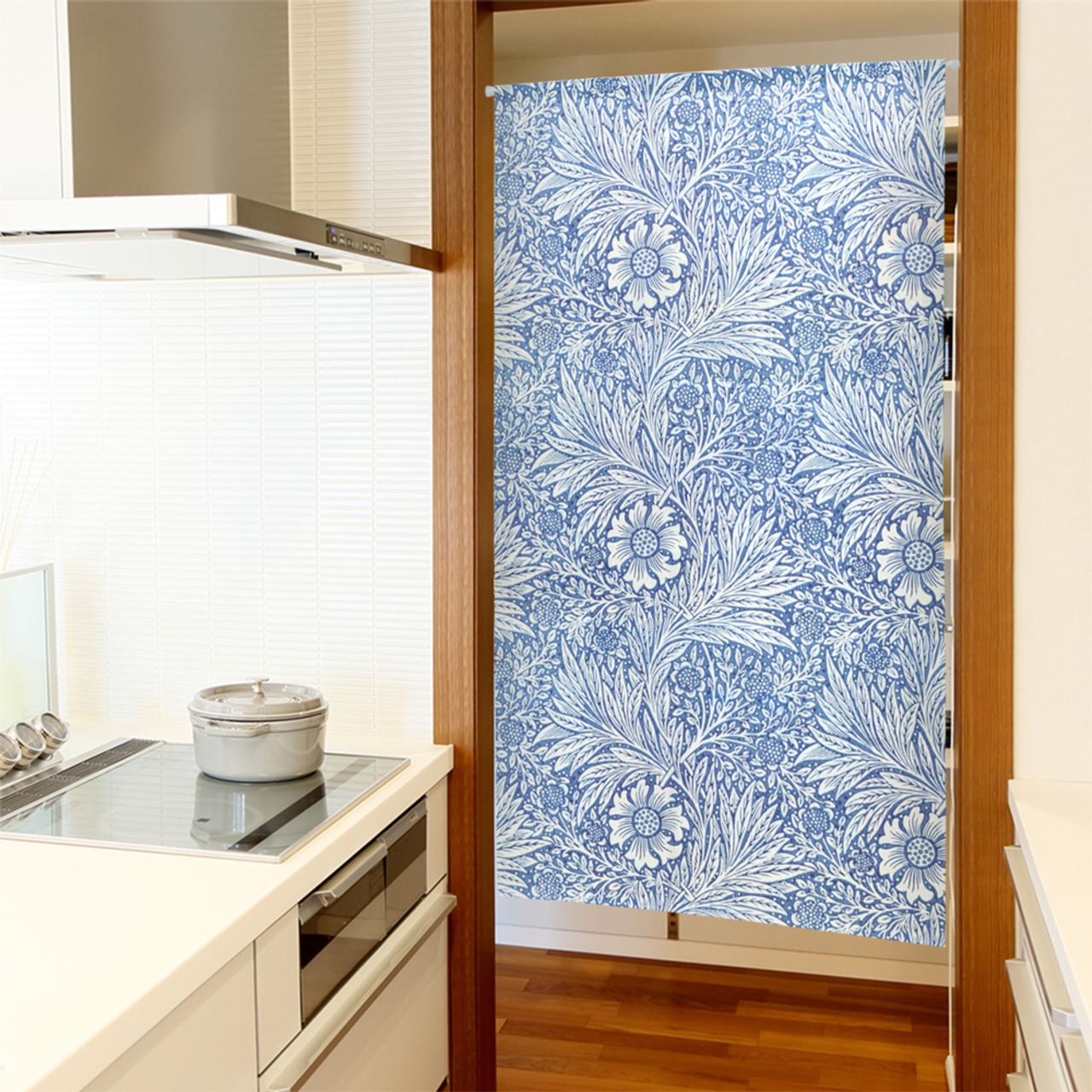 【受注生産】 のれん ウィリアムモリス マリーゴールド