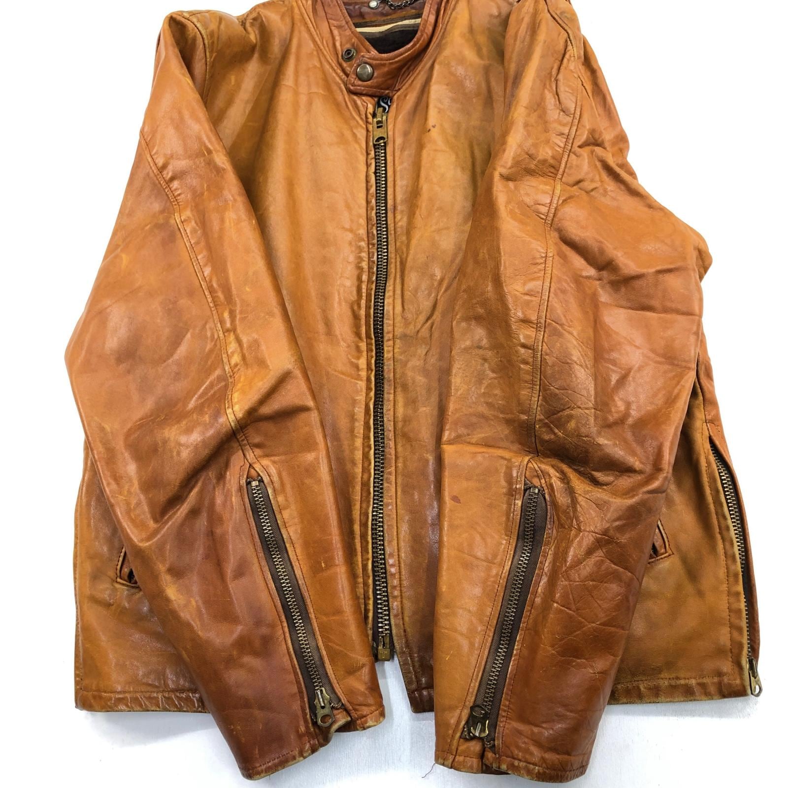 SAWYER'S CAMPUS SHOPS 70年代あたり THIS GENUINE LEATHER GARMENT