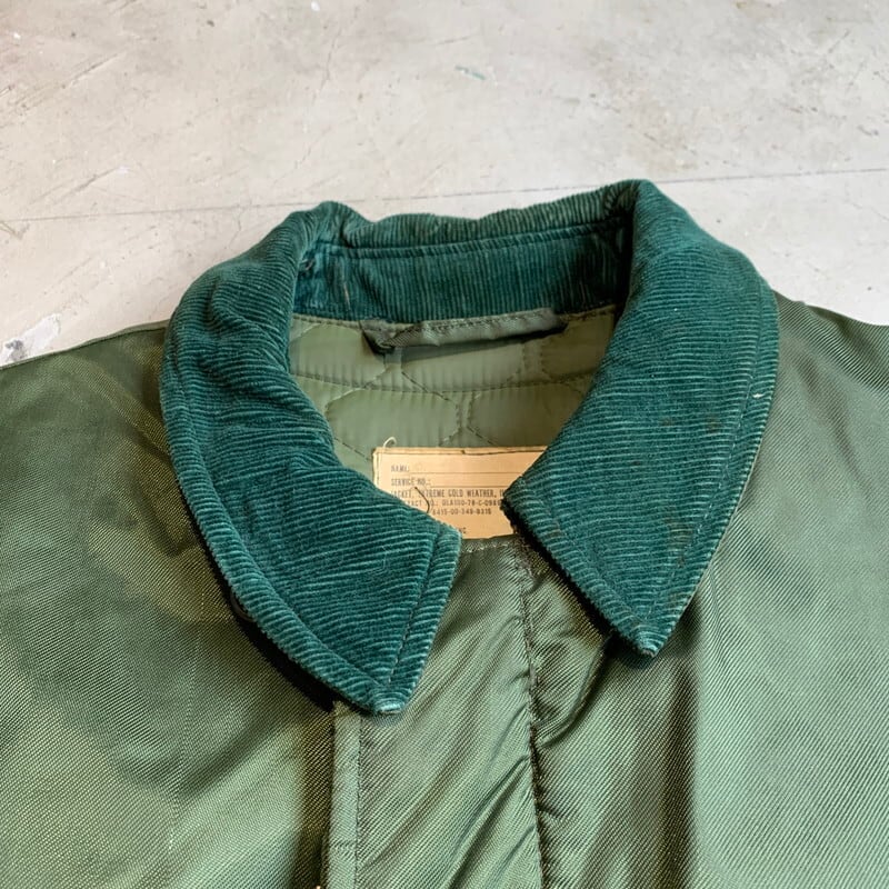 70's U.S.NAVY EXTREME COLD WEATHER IMPERMEABLE ALPHA社